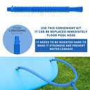 #A Swimming Pool Replacement Hose Clamps Kit Telescopic Leak-Proof Hoses Filter