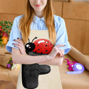 Insect F Print Apron Linen Waterproof Cooking Bibs Chefs Pinafore (68x55cm)