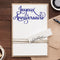 French Alphabet Cutting Dies for DIY Scrapbooking Decorative Embossing Crafts