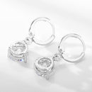 3x Tear Drop Necklace Earrings Set Sliver-Plated Gift UK Chain Pendant H9T4