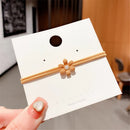 Candy Color High Elastic Women Hair Ring Hair Rope Daisy Hair Tie Sunflower