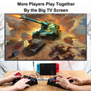 4-in-1 Retro Arcade Game Joystick Station USB C Wired TURBO Fighting Controller