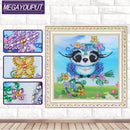 5D DIY Special-shaped Diamond Painting Cute Cat Cross Stitch Embroidery Kit