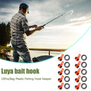 10pcs Plastic Fishing Hook Keeper Holder Fishing Rod Bait Tackle Tool (N01)
