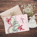 Valentine Decoration Partial Drill Diamond Painting DIY Greeting Card Party Gift