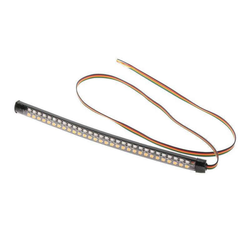 20cm Motorcycle Tail Light Brake Stop Flashing  Flowing Turn Signal DRL Lamp