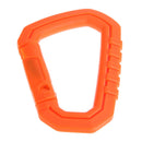 1 pc Plastic Climbing D-Ring Keychain Carabiner Hook Hook Camping S