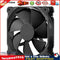 Phanteks 4 Pin PC Case 14cm Cooling Fan Silent PWM Cooler Radiator (Black) Newly