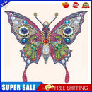 5D DIY Partial Special Shaped Diamond Painting Butterfly Poster Kit (UP266)
