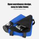 1.2L Triangle Cycling Bicycle Bags MTB Bike Front Tube Frame Pouch (Blue) Newly