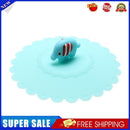 Cute Anti-dust Silicone Glass Cup Cover Coffee Seal Lid Cap (Elephant)