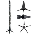 Holder with 5-Leg Folding Base Musical Accessory for A and B Clarinets Clarinet