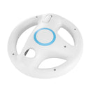 Steering Wheel for Nintend Wii Mario Racing Games Remote Controller (White)