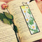 5D DIY Special Shaped Mosaic Leather Diamond Painting Bookmark with Tassel