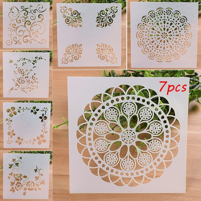 Decorative Wall Painting Scrapbooking Layering Stencils Embossing Template
