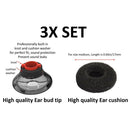 6pcs Ear Tips Silicone In-Ear Earbuds Cover for Plantronics Voyager 5200