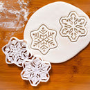 Stamp Cookie Embosser Mold Biscuit Mold Cookie Cutter Christmas Snowflake