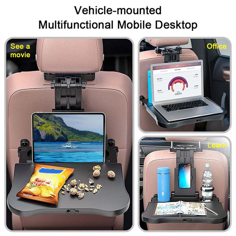 Car Desk - Car Eating Food Seat Table Kids Passenger Roadtrip Backseat Trays