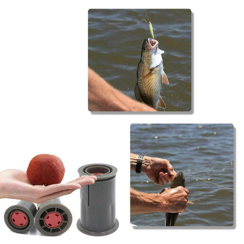 1x Carp Fishing Baits Ball Shaper Groundbait Ball maker Fishing Green 2021 P6T9