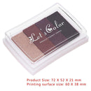 4 Colors Gradient Inkpad DIY Stamp Colored Ink Pad Printing Stationery(5) Newly
