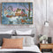 Full Embroidery Scene 2-Strand 14CT Printed Cross Stitch Cotton DIY Needlewor