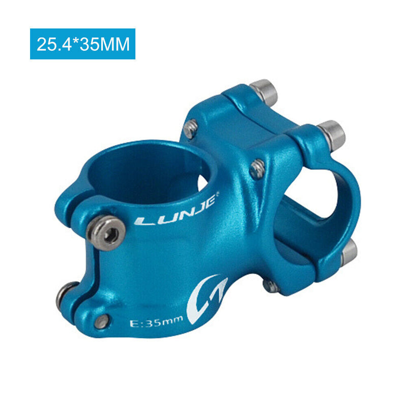 Aluminum Alloy MTB Stem 35mm Short Stem 31.8mm 25.4mm for Mountain Bike Cycling