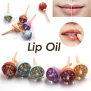 Lip Gloss Long Lasting Lip Tint Cute Lollipop Lip Balm Moisturizing Lip Oil