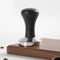 Coffee Tamper Powder Wood Handle Espresso Mat Powder Hammer (58mm Black)
