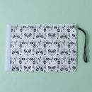 Clamshell Cosmetic Pouch Carrying Case Clean Wipes Container Wipe Bag