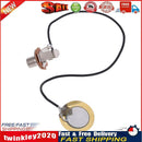 Acoustic Guitar Transducer Pre-Wired Amplifier Piezo Jack Pickup Accessory Newly