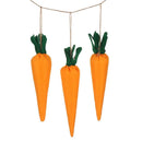 Garden Pendant Handcrafts DIY Ornaments Home Hanging Cloth Carrot Happy Easter