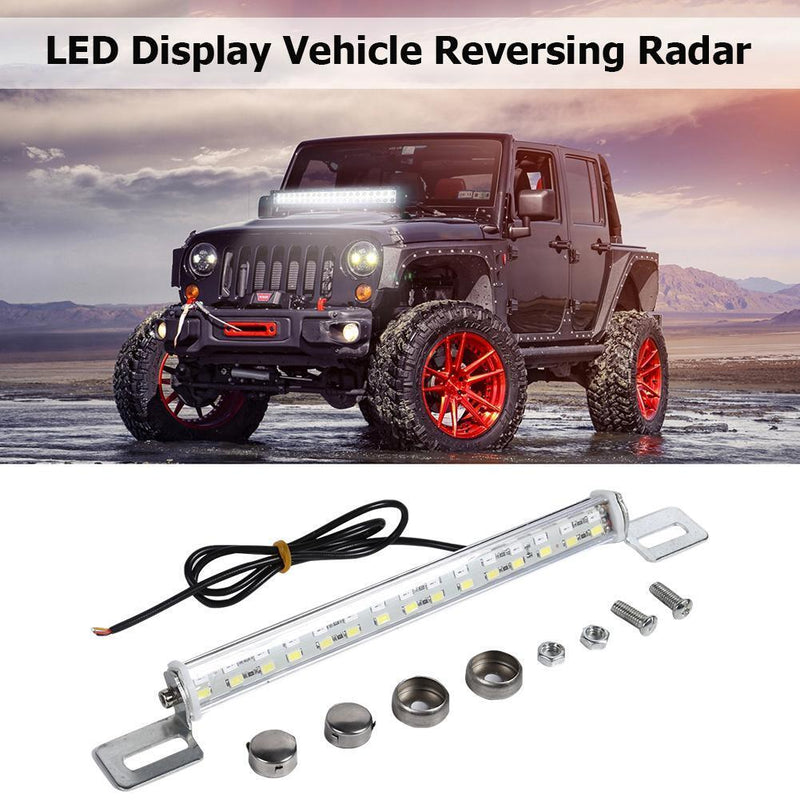 White/Red LED Car Tail Brake Reverse Lamp SMD 5730 Rear License Plate Light Bar