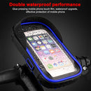 Adjustable Motorcycle Support Stand Bracket Bike Phone Touch Screen Holder Racks