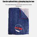 Goose Down Cold Temperature Sleeping Bag Portable Soft for Hiking Mountaine