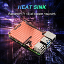 Pure Copper Heatsink Radiator for Raspberry Pi 4B Protective Case Passive Cooler