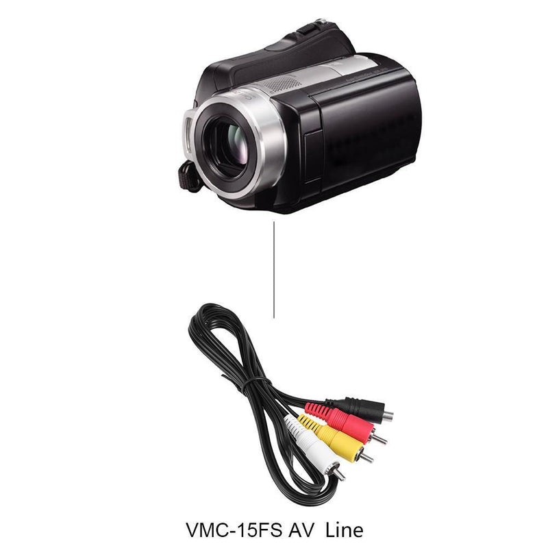 1.2m VMC-15FS A/V RCA 10PIN Sony Port Adapter Cable for Sony Camera