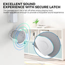 #A Plastic Hanger Stand Wall Mounted Speaker Stand Holder for Amazon Echo Dot Ge