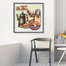 5D DIY Diamond Painting Kitchen Full Square Drill Mosaic Home Decoration Gi