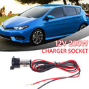 12-24V 120W Charger Plug Motorcycle Car Power Adapter Socket Car Accessories
