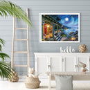 Lake House Diamond Painting Kits Full Round Drill Home Wall Decor 40x30cm (1)