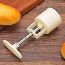 12 Zodiac Round Mooncake Mold Set Hand-Press Pastry Cookie Bake Tools Decor