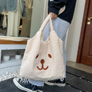 Women Large Capacity Winter Casual Shoulder Pouch Embroidered Shoulder Bags