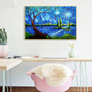 Full Round Drill Rhinestone Picture DIY Living Tree Diamond Painting Poster