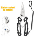 #A Multifunctional Hook Remover Fishing Pliers Multi Tools Braid Line Lure Cutte