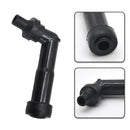 102 Degree Motorcycle Ignition Spark Plug Cap Resistor Cover for 10mm/12mm Newly