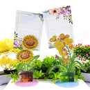 2pcs Diamond Painting Note Holder Valentine Day Gift Card Table Stand Desk Clamp