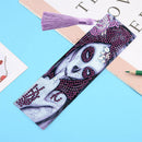 Tassel DIY Special Shape Drill Diamond Painting Bookmark Kit (AA269 Beauty)