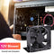 Computer Fan 8025 Desktop PC Case Cooling Fan DC 12V with 2-Pin 2-Wire Connector