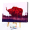 Cow Animal Pattern Digital Paint Frameless Hand Painted Oil Picture DIY Decor