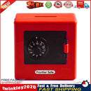 Money Boxes Combination Lock Coin Saving Storage Box Code Cash Case (Red) Newly